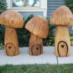 mushrooms $250 each.  Left to right 36", 38" 32" tall