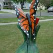 4' tall butterfly